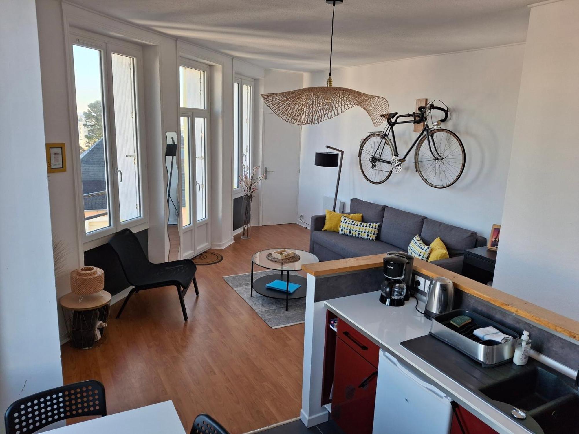 Appartement Lumineux Dans Les Hauts De Recouvrance بريست المظهر الخارجي الصورة